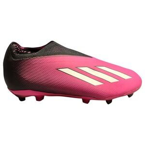 Adidas X Speedportal+ FG Soccer‎ Cleats Kids Junior Size 6 Multi Laceless GZ5120